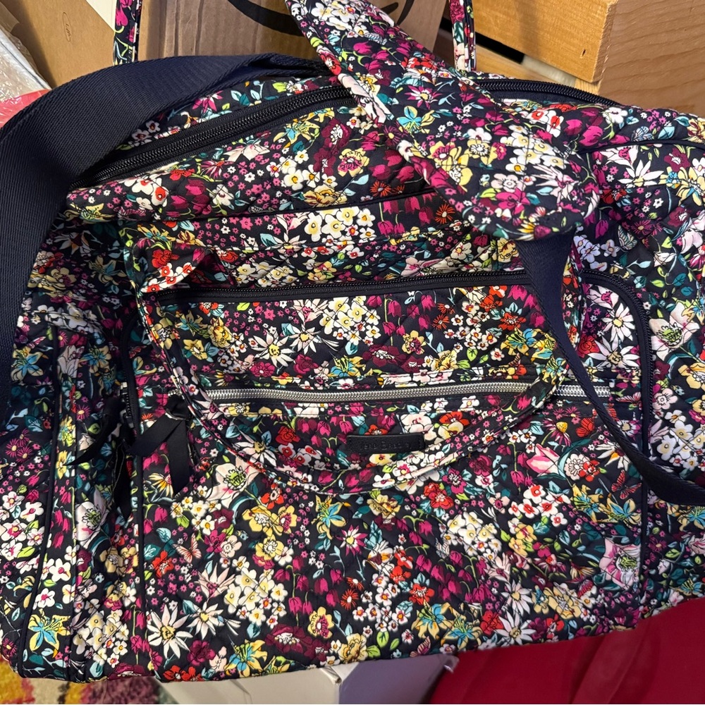 Vera Bradley Itsy Ditsy Weekender Travel Bag